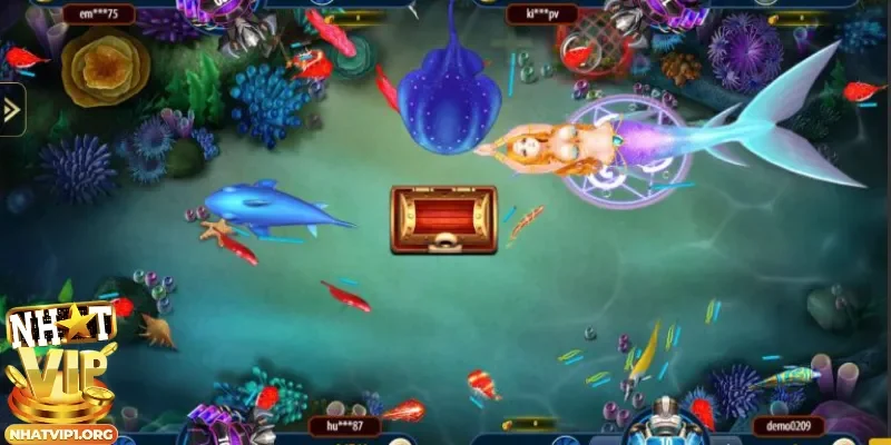 Điểm thu hút và hệ số thưởng khi chơi bắn cá Nhatvip
