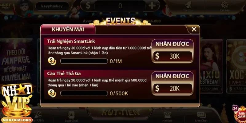 Lý do người chơi nên nhận khuyến mãi Nhatvip