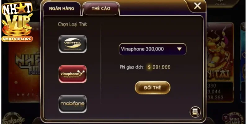 Các bước rút tiền Nhatvip cực chi tiết hiện nay