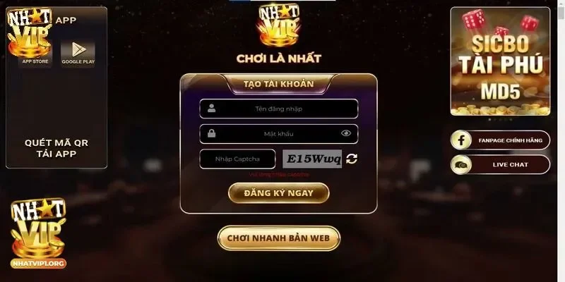 Sân chơi game bài uy tín - NhatVip